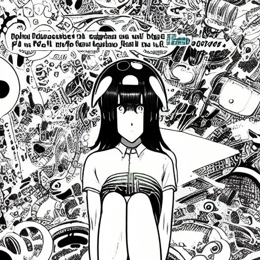 psychedelic lonely android japanese manga