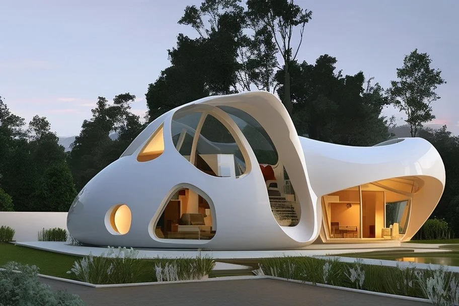 spoon shaped house