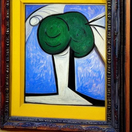 Street tree by picasso