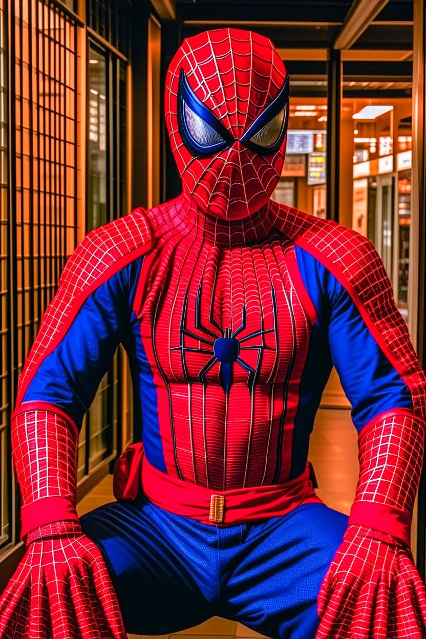 Spider-Man in Japanese Suit