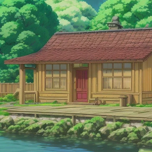 wooden cottage Forrest