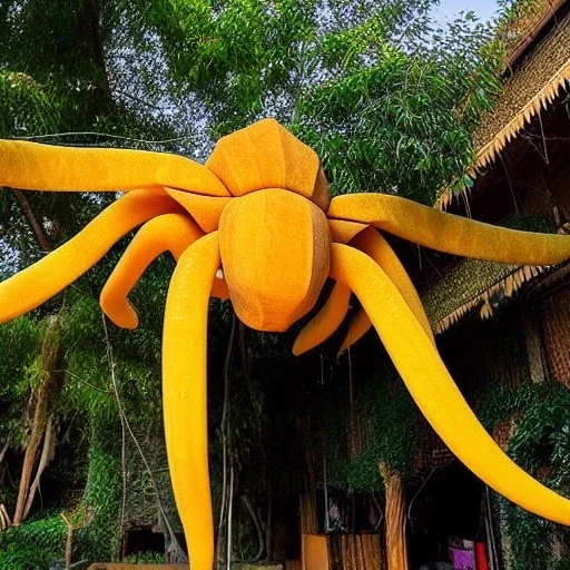 Mango spider elephant house