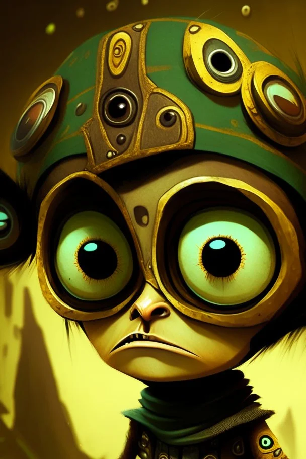 small psychonauts big eyes being a bandit brutal chief