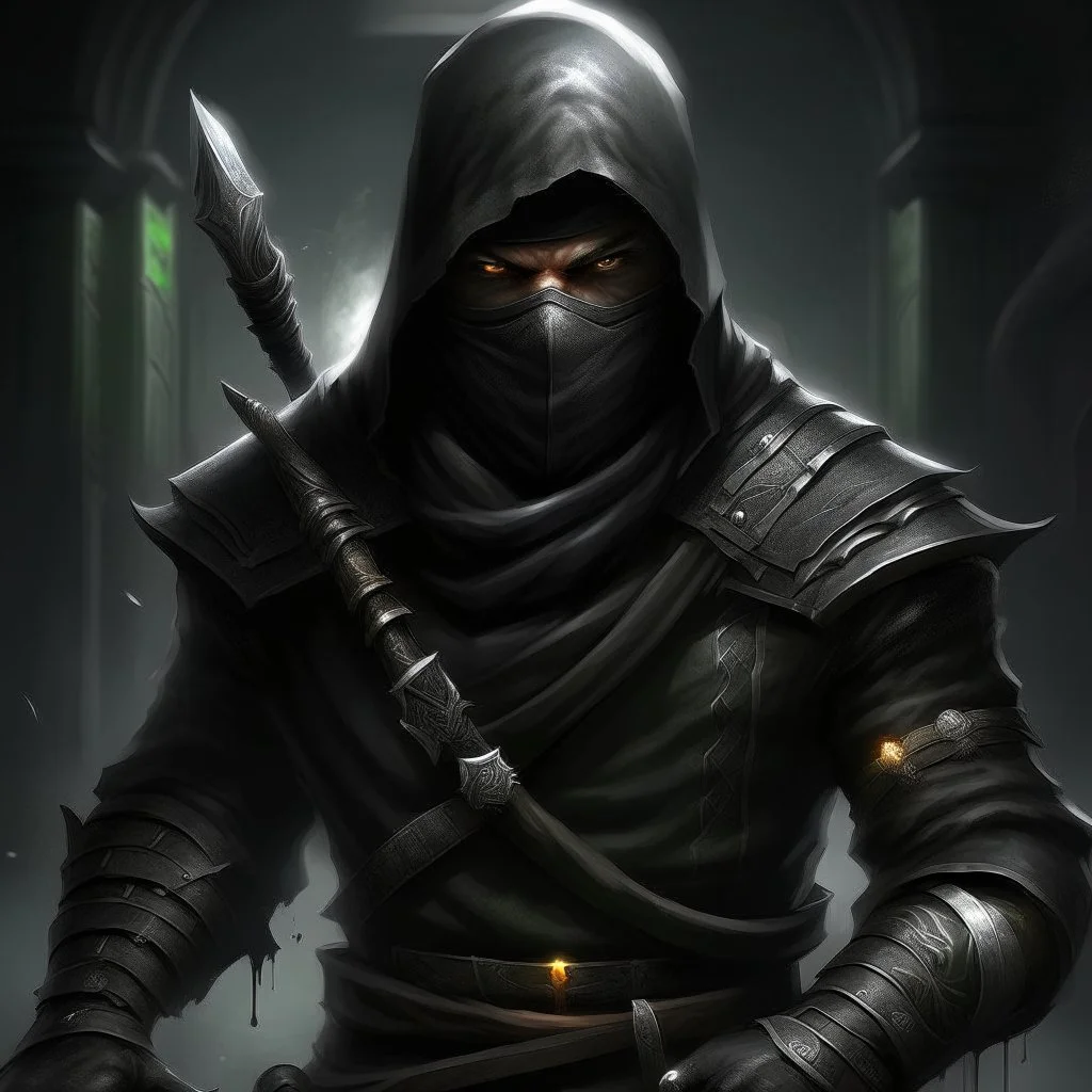 The badass stealth master assassin "Musta"