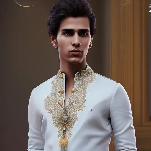 beautiful transparent smooth realistic indian boy, extremely sharp detail, finely tuned detail, ultra high definition, 8k, unreal engine 5, ultra sharp focus, accurate hands