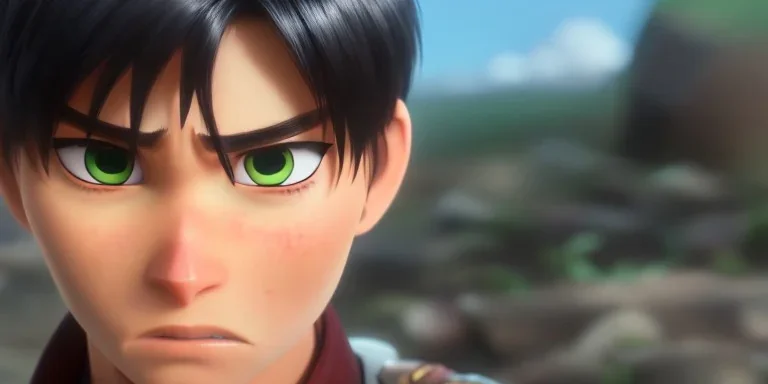 eren jäger, attack on titan, anime, 8k sharp, skeleton, titan, extremely detailed