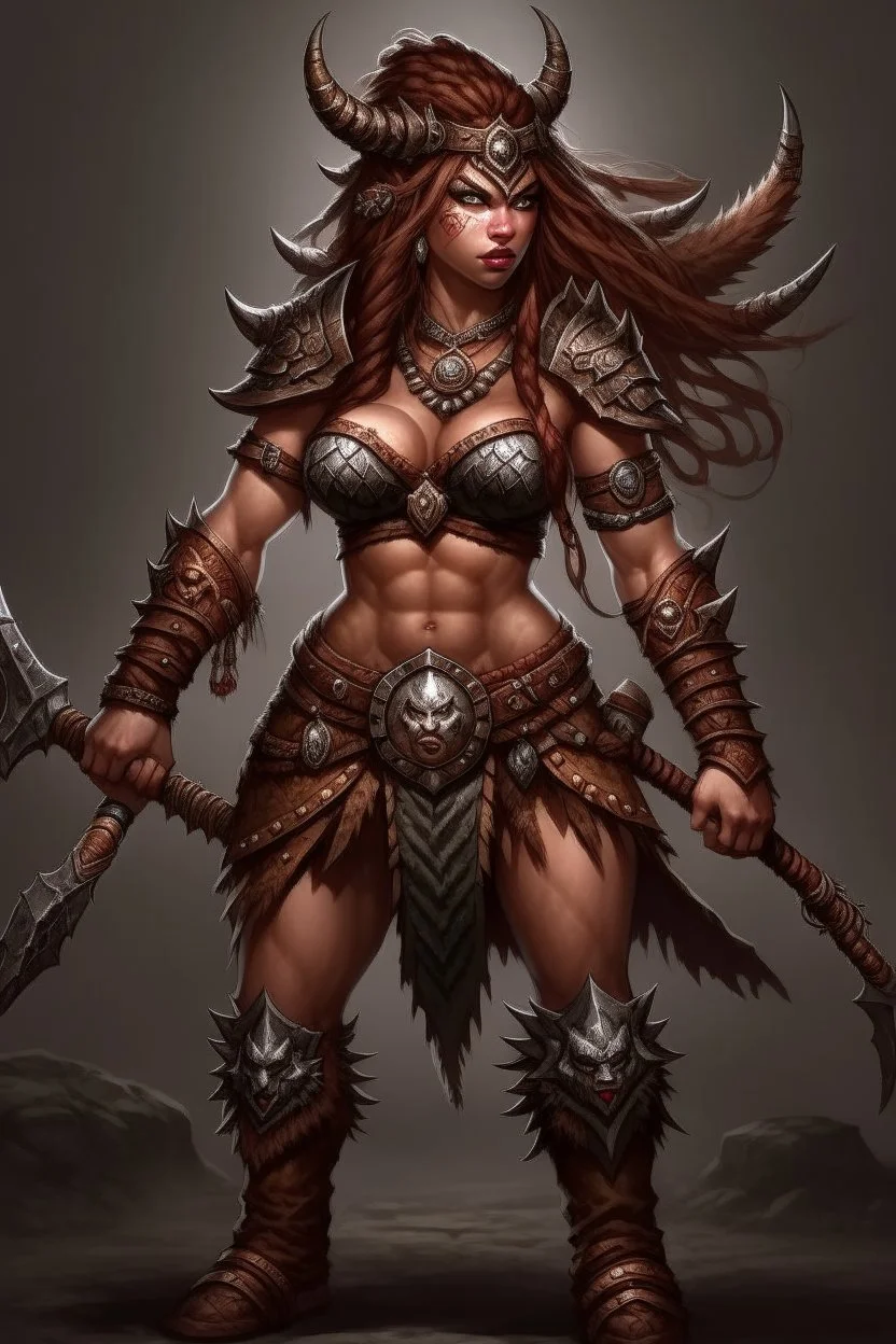 female barbarian god