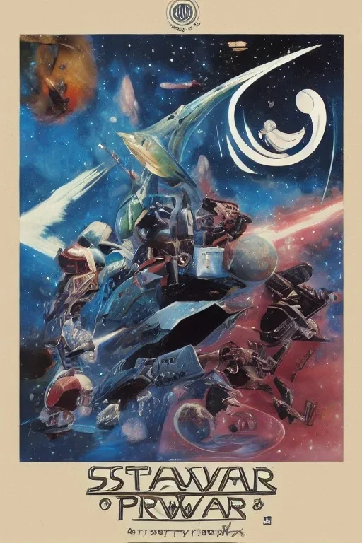 starwar's theme painting