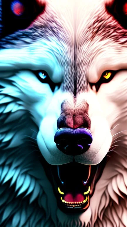 White fur, Werewolf, Red eyes, character, full body portrait, expert, insanely detailed, 4k resolution, cinematic smooth, intricate detail, fluffy, award wining portrait, anthropomorphic