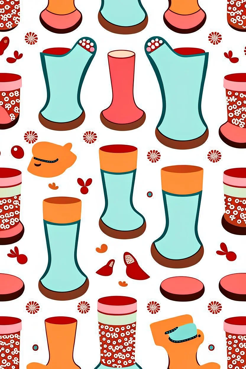 Design a toy package seamless fabric design patterns for a new ‘A crisper that can’t accommodate junk food’ brand named ‘pudding boots’