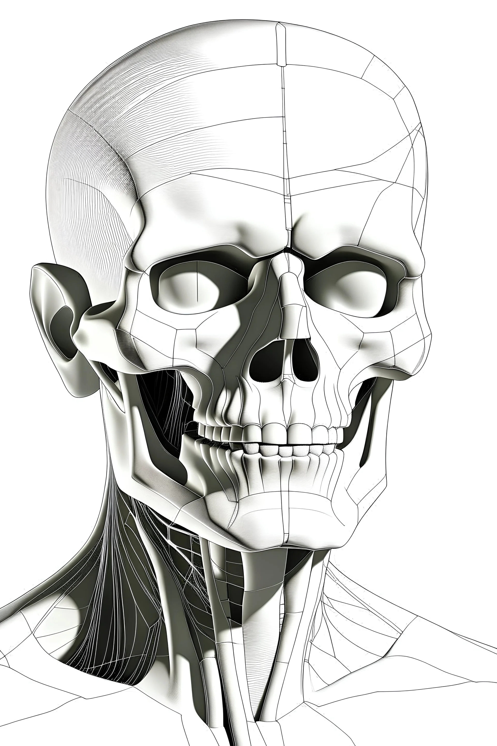 fronted for fracture analysis in human body photo