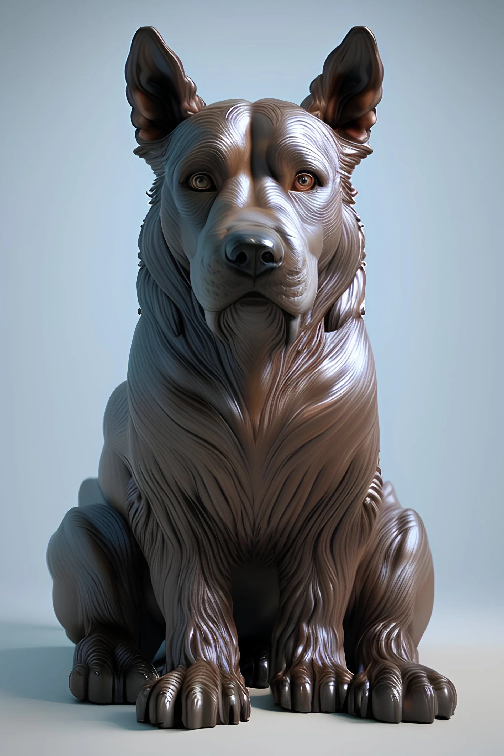 Monstrous two-headed dog, darker colours,highly intricate, Realistic photography, incredibly detailed, ultra high resolution, 8k, complex 3d render, cinema 4d.