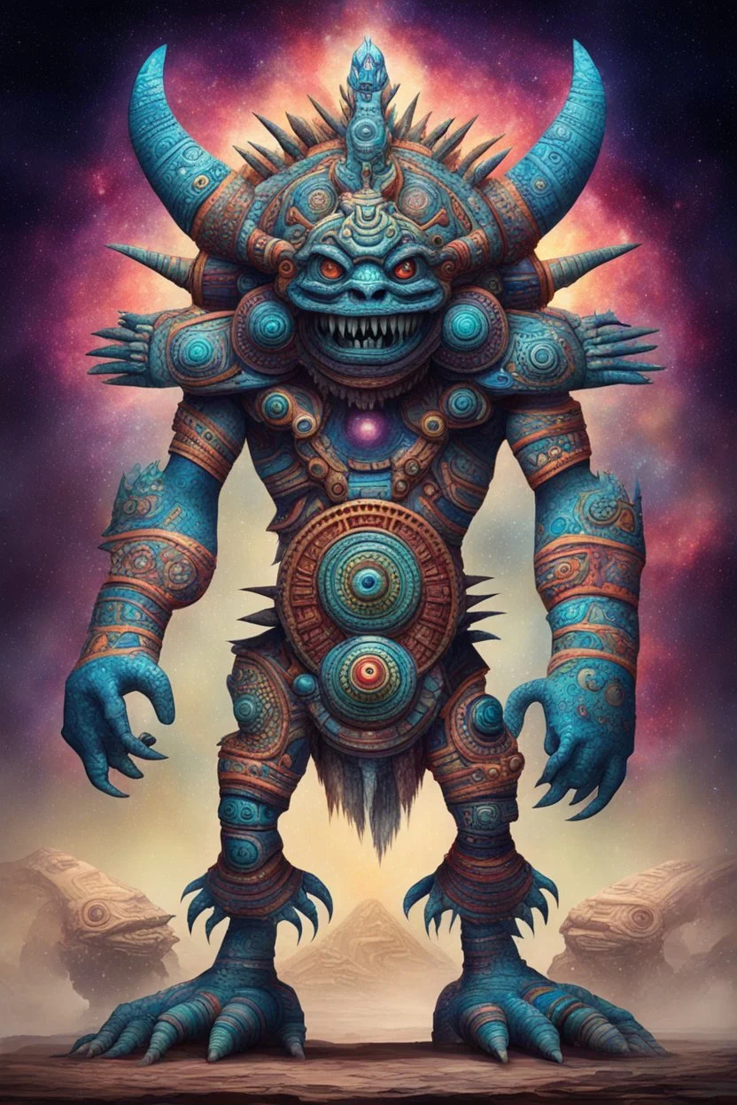 aztec transdimensional galactic monster