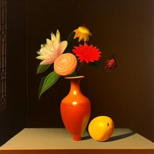 still life vase