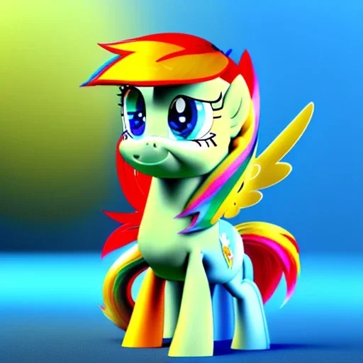 my little pony style, 8k resolution, ultra hyperdetailed, Unreal Engine 5, very small details, realistic, normal colours, realistic lighting, complex 3d render, cinema 4d