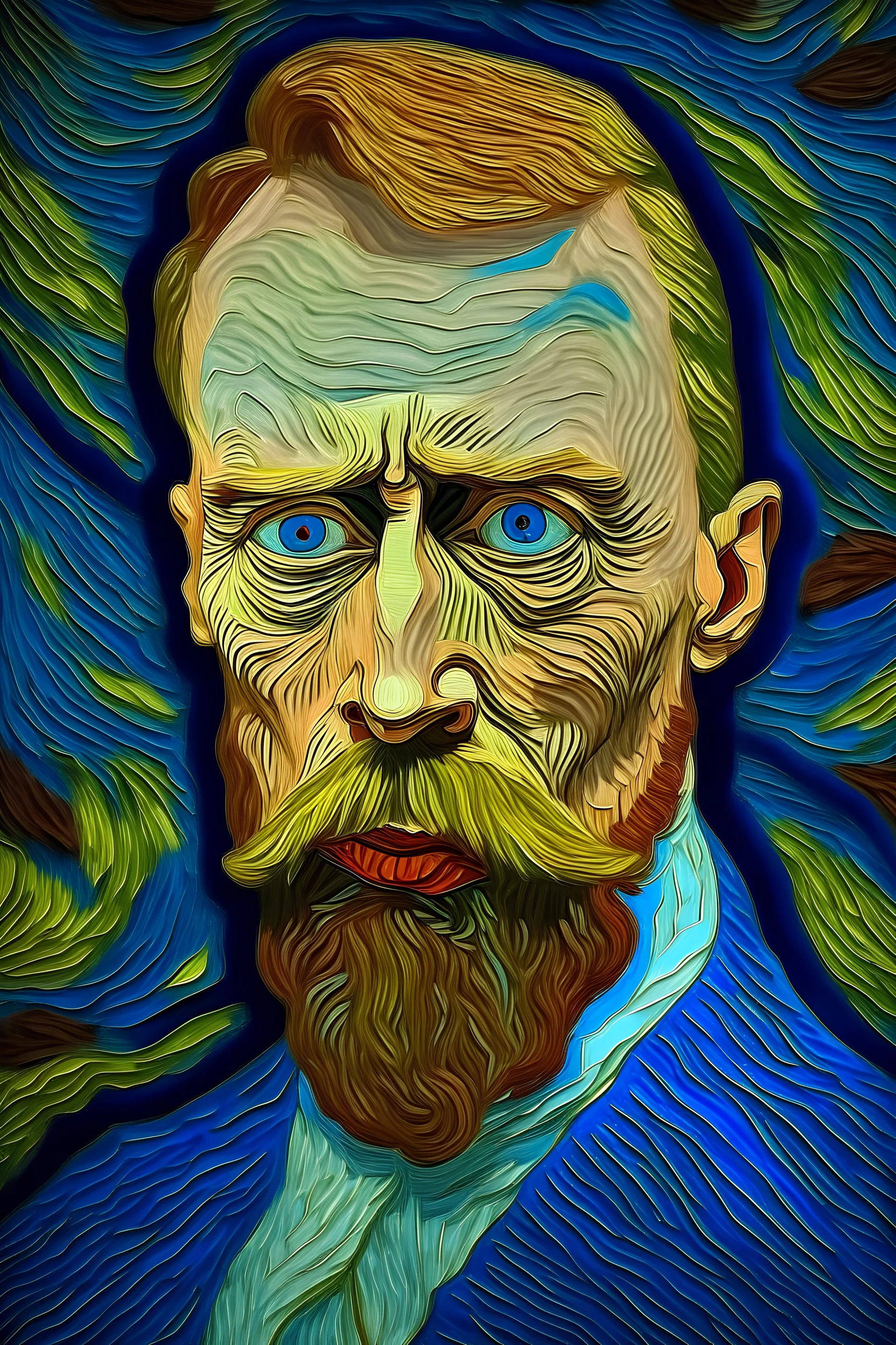van Gogh with a great mental issues