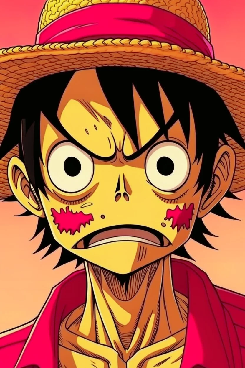 straw hat luffy as caption jack sparrow