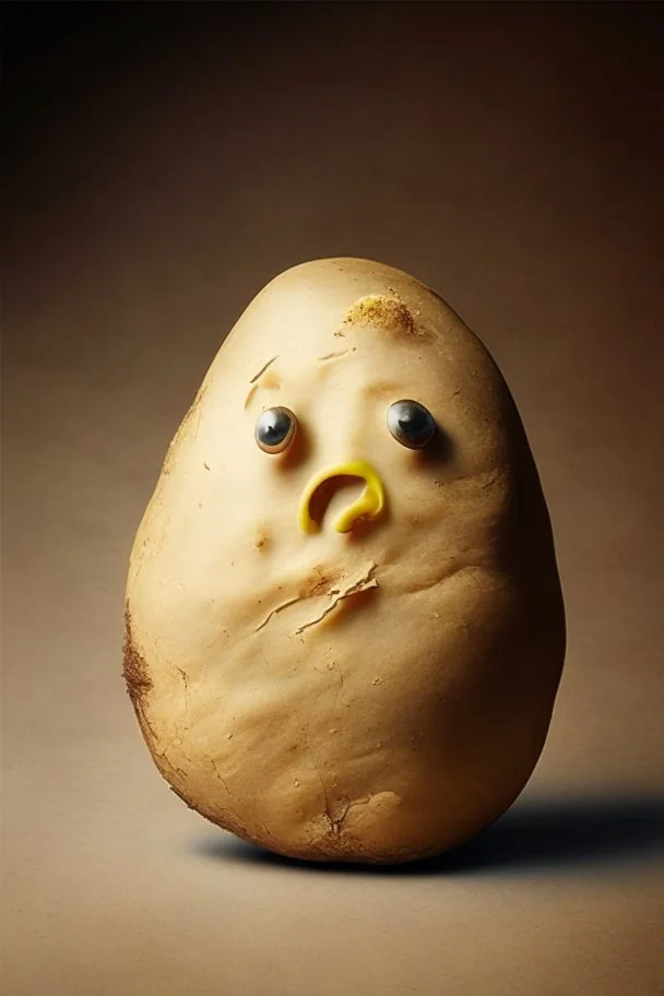 half potato