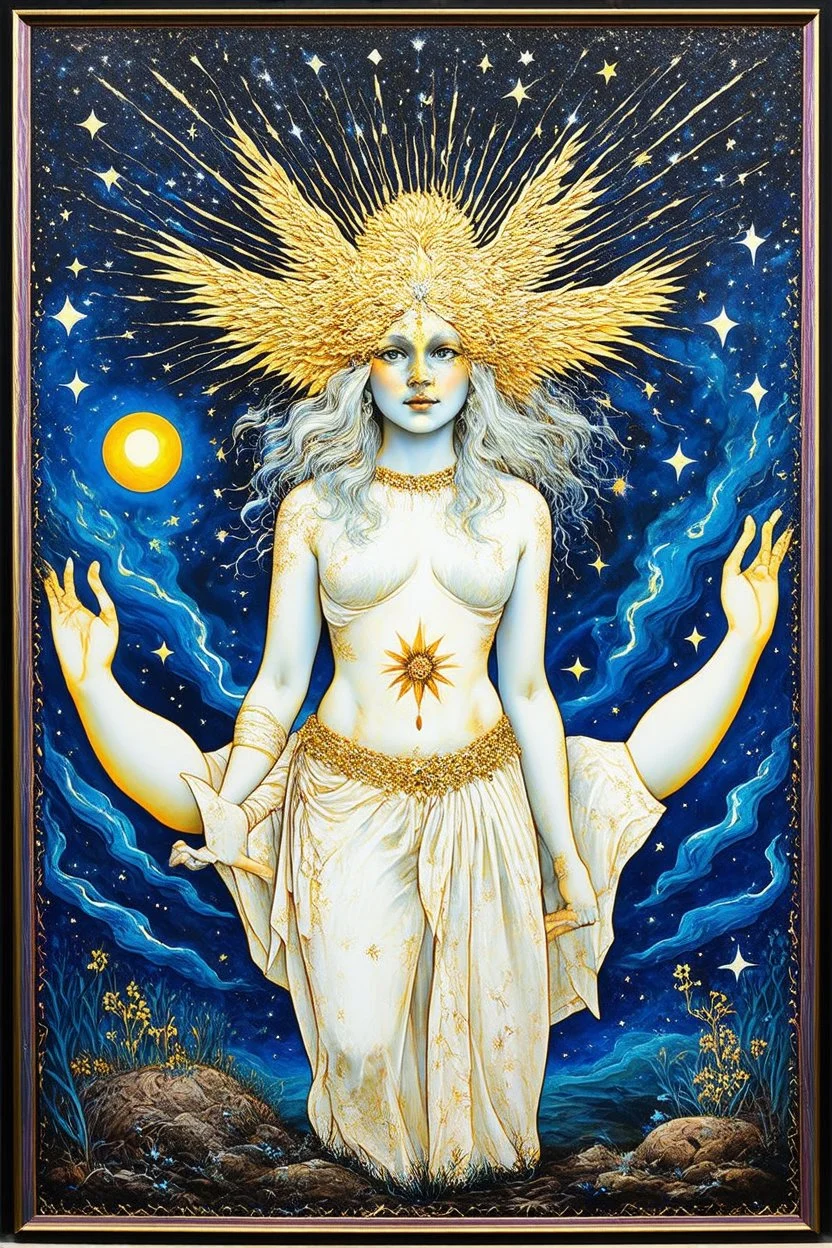 The line between truth and illusion; Lowbrow Celestial Art