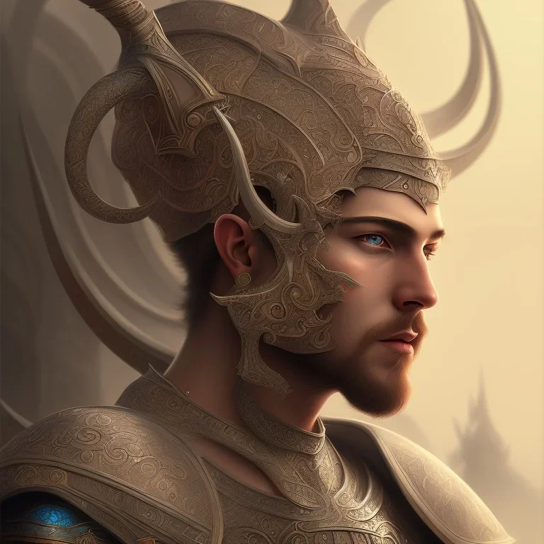 sango fantasy, fantasy magic, intricate, sharp focus, illustration, highly detailed, digital painting, concept art, matte, masterpiece head sexy front view Arabian Knight man