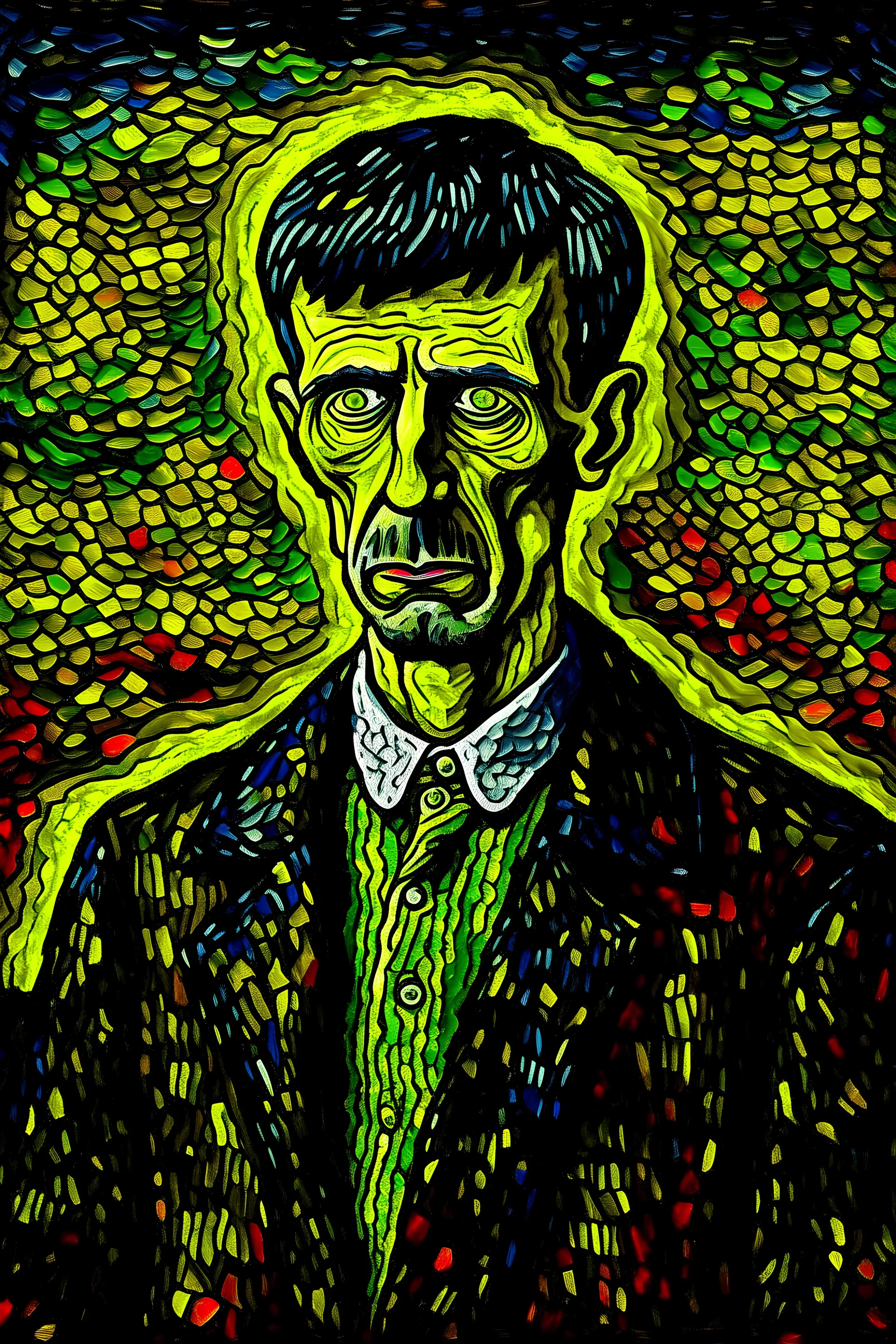 Norman Bates by van gogh