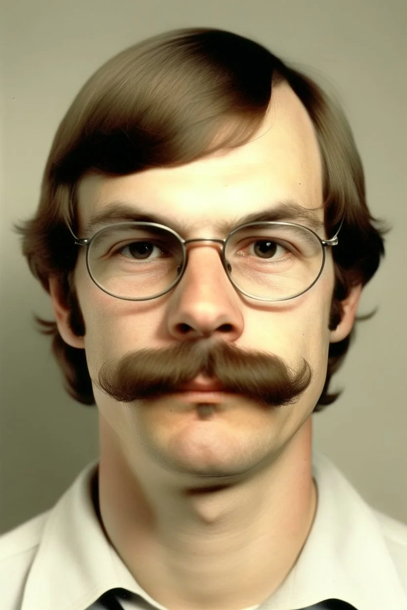 jeffrey dahmer mugshot mustache