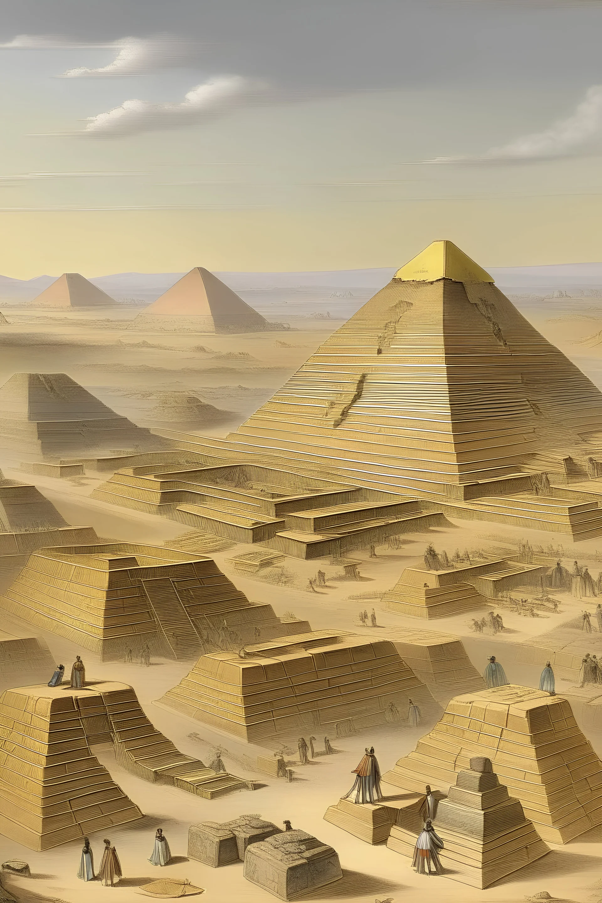 egypt as it was during the age of the pyramids