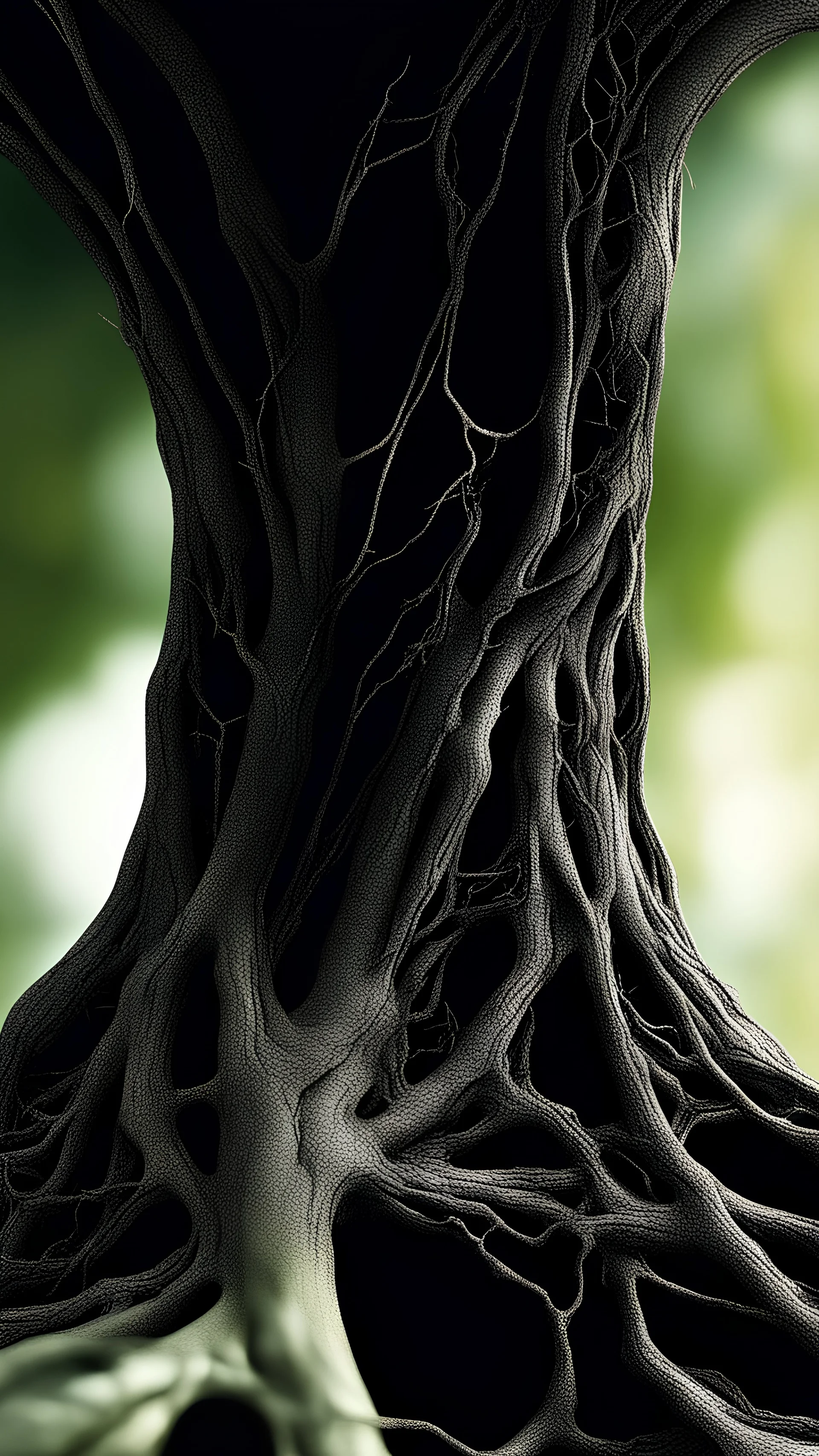 black vein, human veins, mixing together a lot of them, like a forest, big and small veins a lot of them