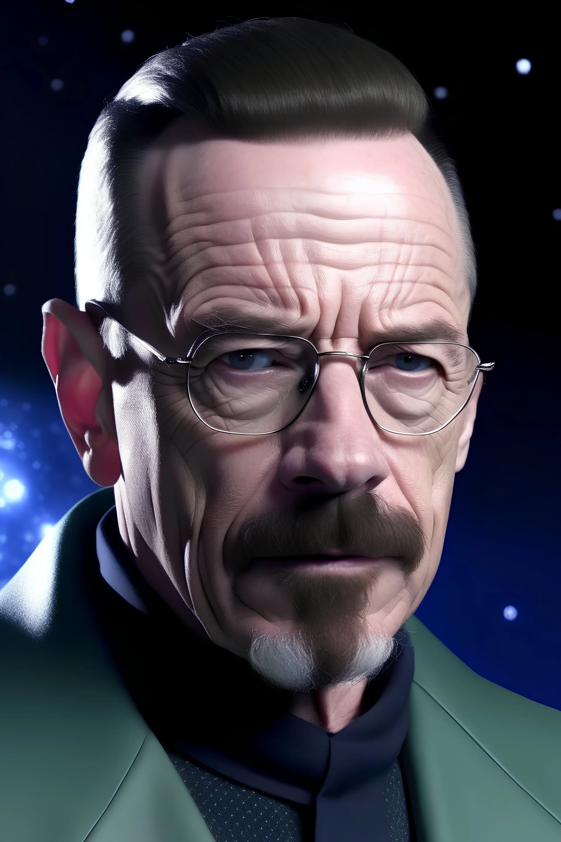 Walter White becomes a sigma and now owns the celestial galaxy