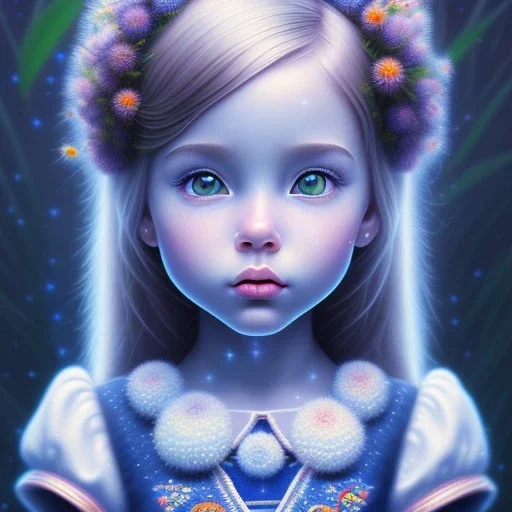 portrait disney toddler, epic navy trap artist pixar style wildflowers background, intricate, masterpiece, expert, insanely detailed, 16K resolution, retroanime style, cute big circular reflective eyes, cinematic smooth, intricate detail , soft smooth lighting, soft pastel colors, painted Rena