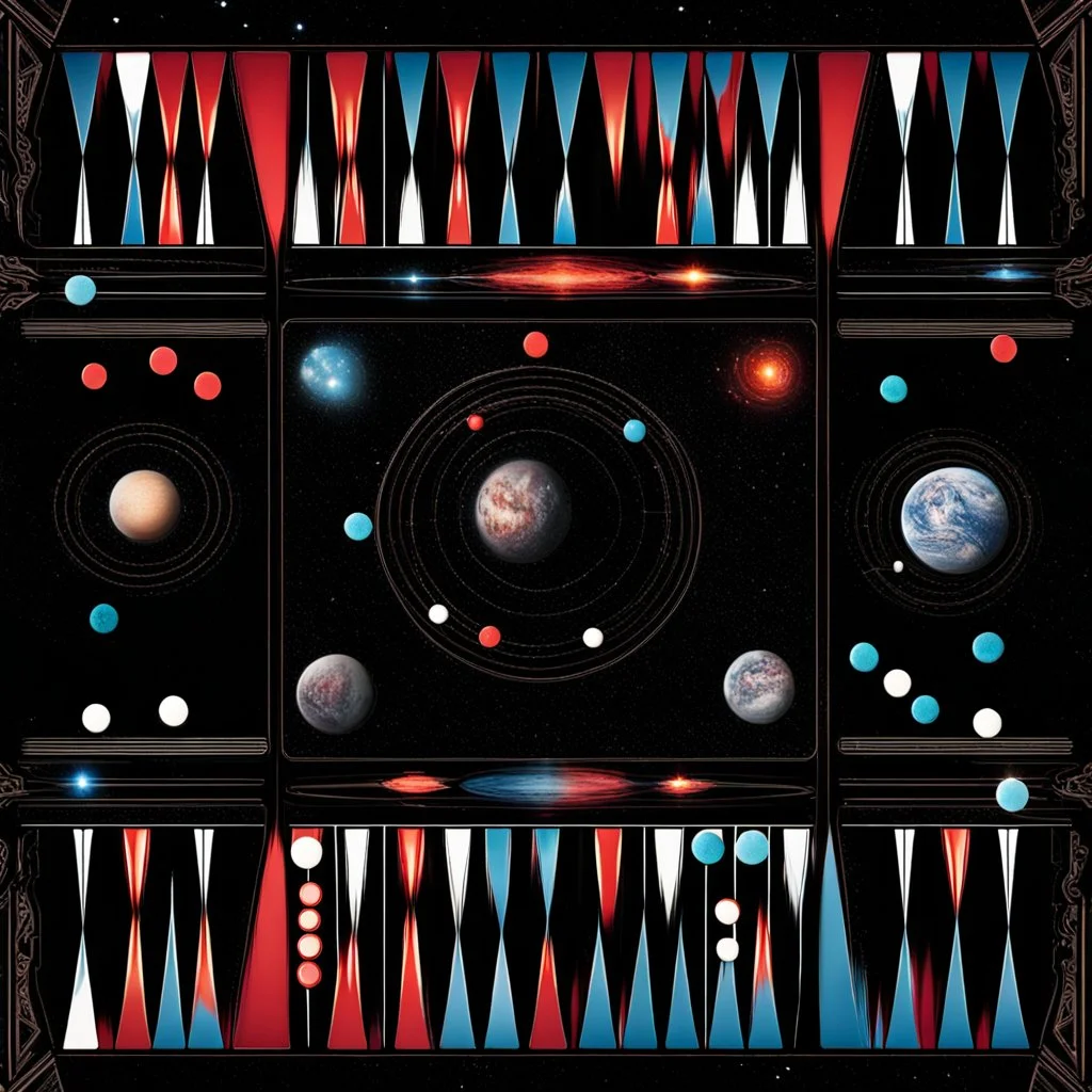 Galactic backgammon.