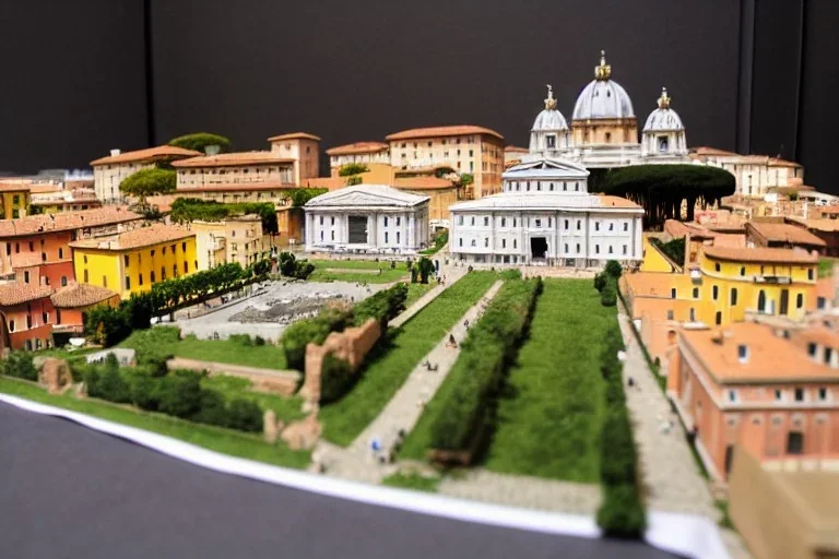 Miniature of rome