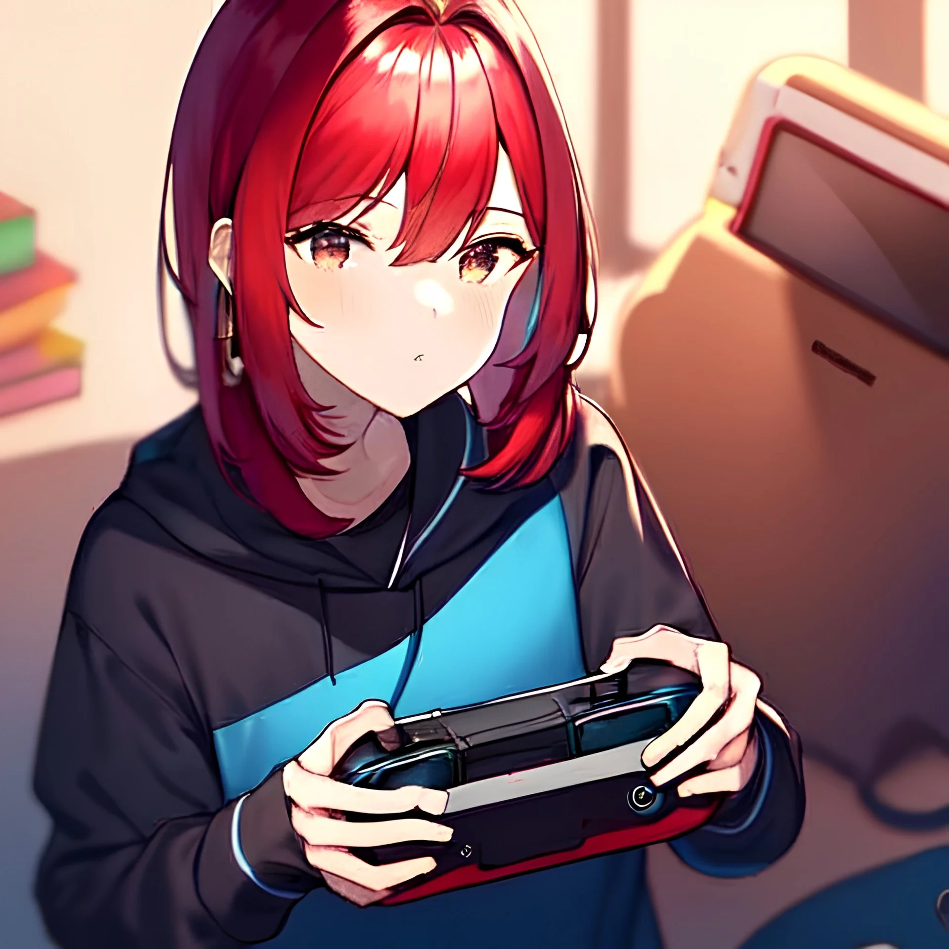 nintendo gameboy dmg red hair