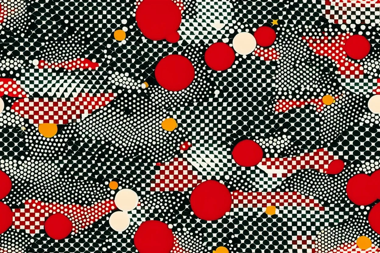 JAPANESE POPART FLAG theme PATTERN