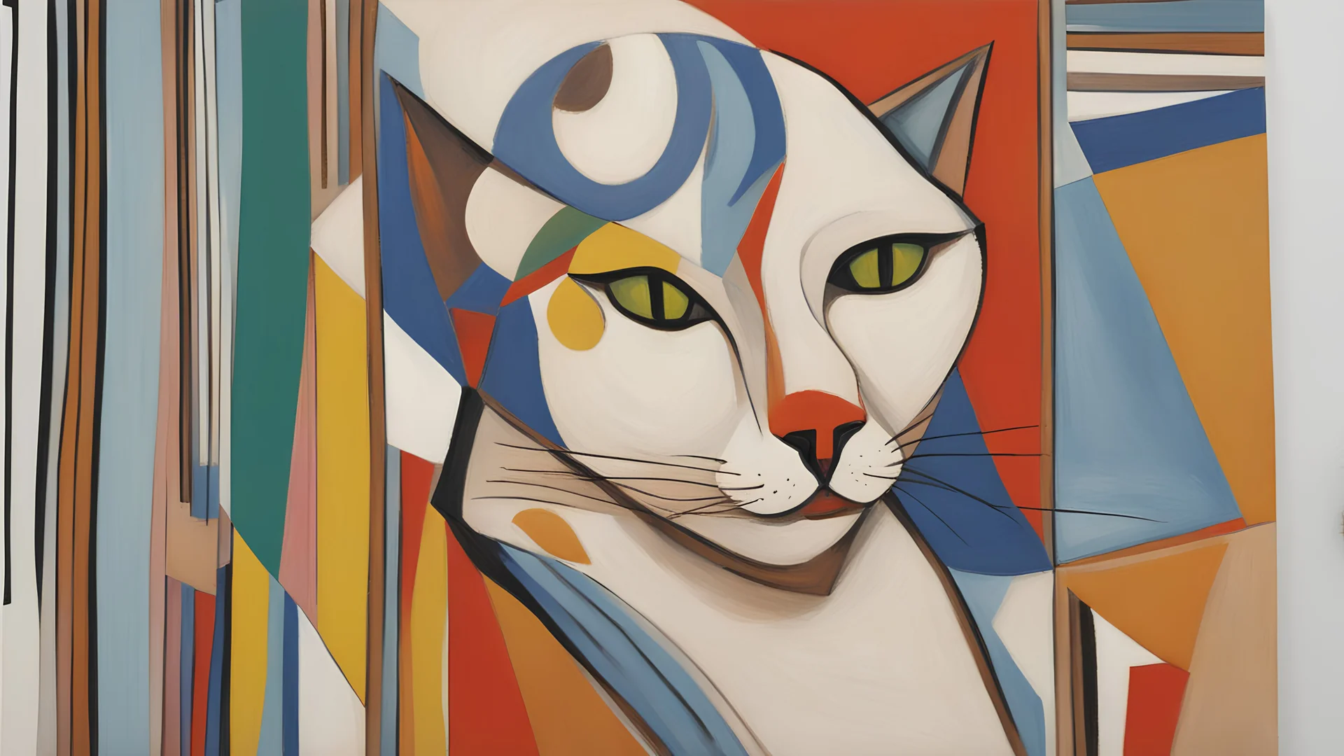 Portrait of a cat by Igor Stravinsky