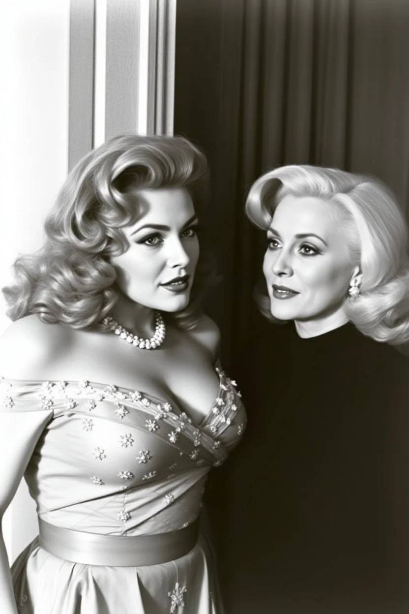 Lana Turner meets Kathleen Turner.