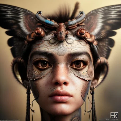 Insanely detailed photograph of an elaborate beautiful hawk goddess intricate glowing skin eyes intricate hawk lashes fur dress hyperdetailed painting by Anna Dittmann Huang Guangjian and Dan Witz CGSociety ZBrush Central steampunk album cover art 4K 64 megapixels 8K resolution HDR Greek shiny steampunk colours jewelry celestial hair eyes light"