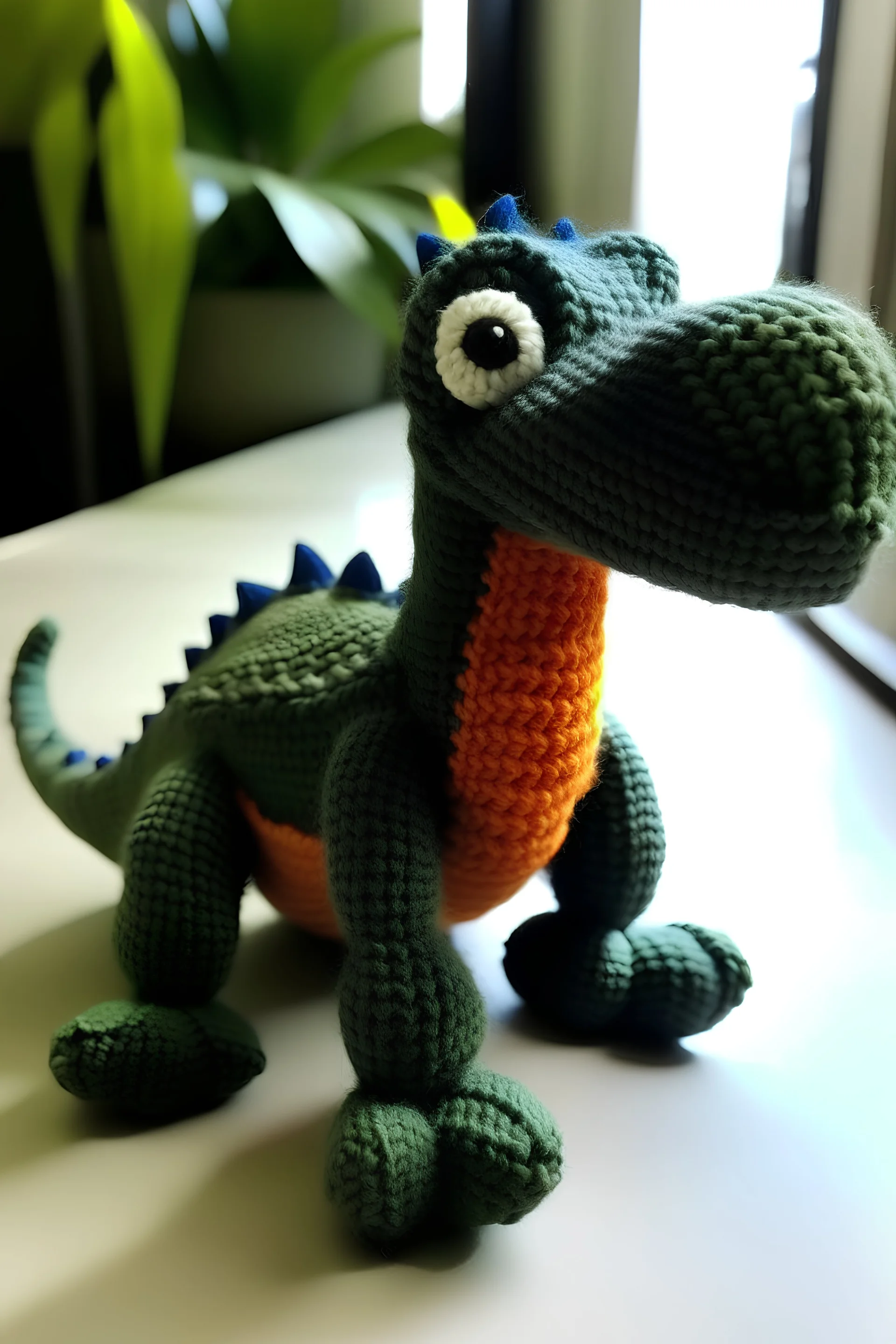 Samuel - a friendly dinosaur