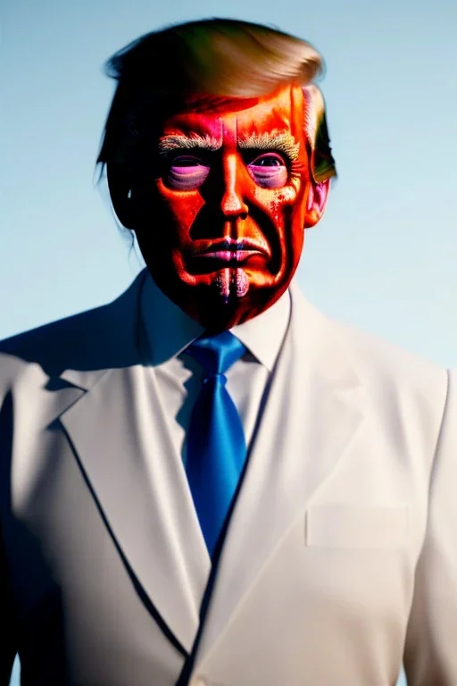 Ultra realistic image, Donald trump zombie, zombie performance, suit, skull, blood, torn arm, night, walking twisted, waist up view, thriller style, dark ambient, highly detailed, White House background, concept art, unreal engine 5, ray tracing, RTX, ultra detail, volumetric lighting, high definition, high resolution.