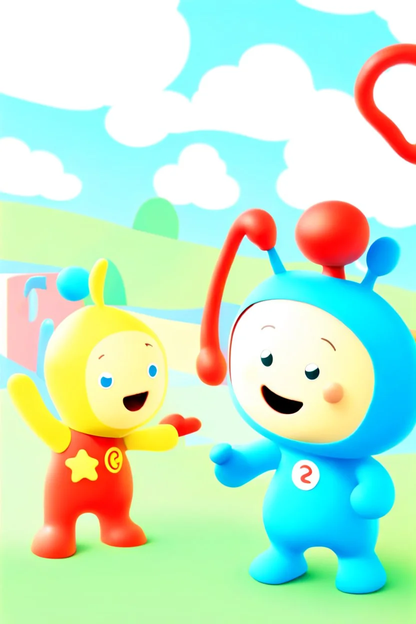 Iggle piggle gets into a fight with macca pacca