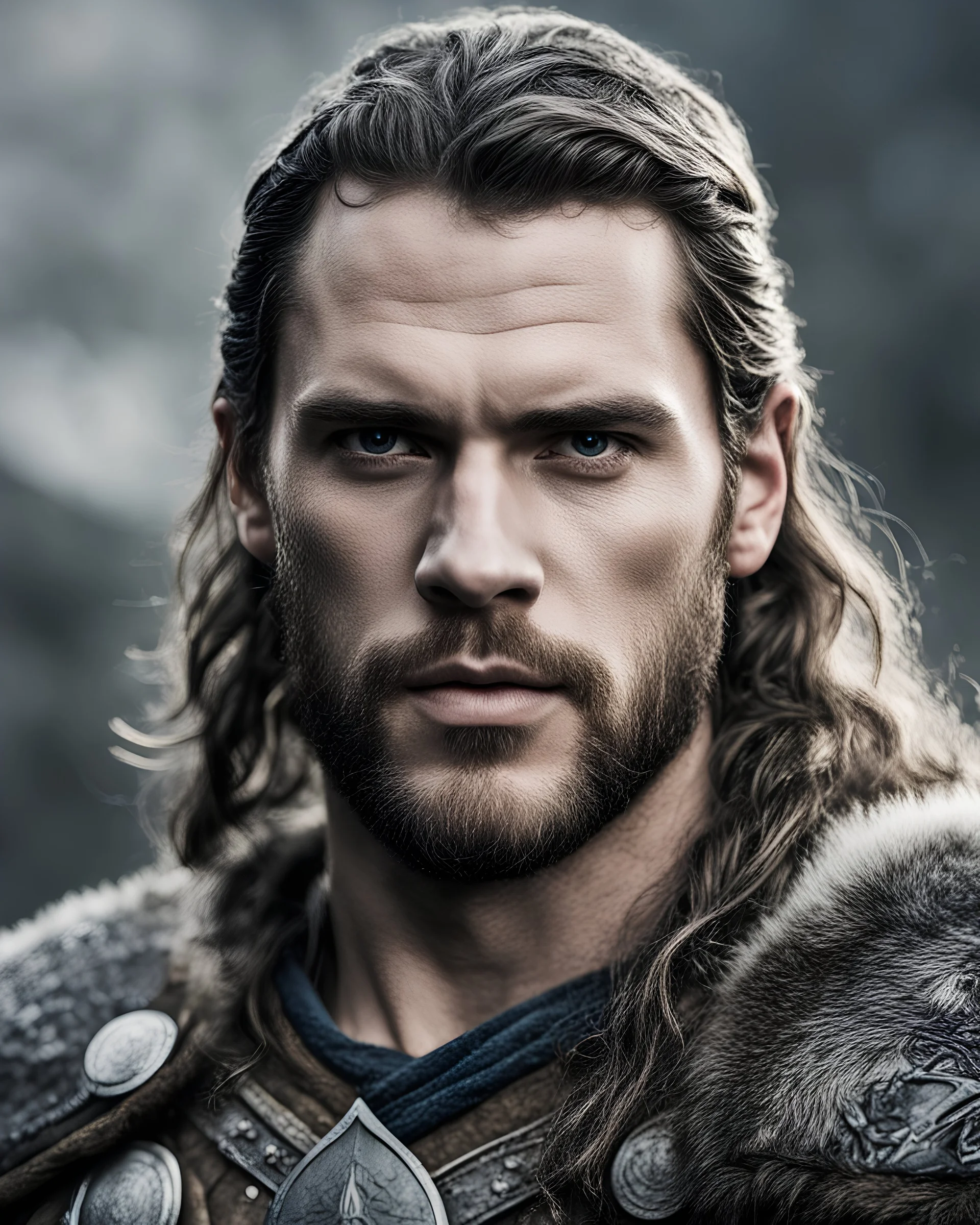 Hanry Cavill as a Viking