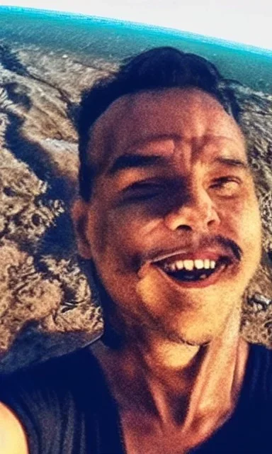 Last selfie on earth