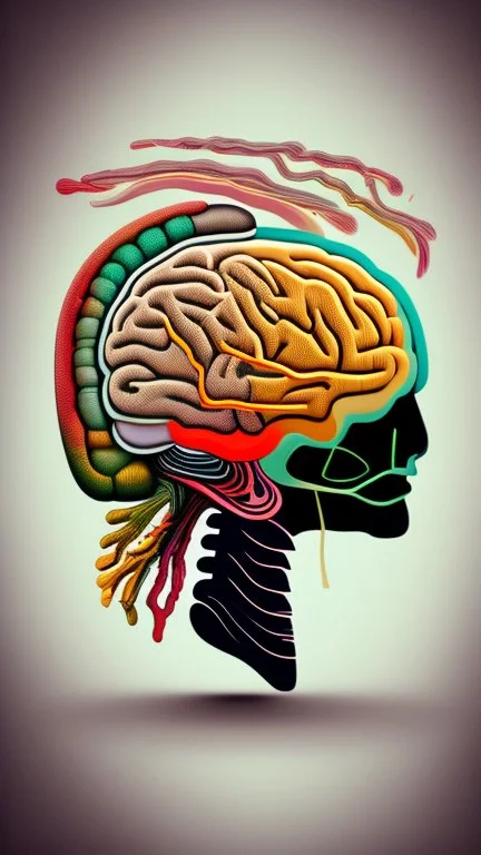 Icone, Art, Logo, Brain brain upgrade lines