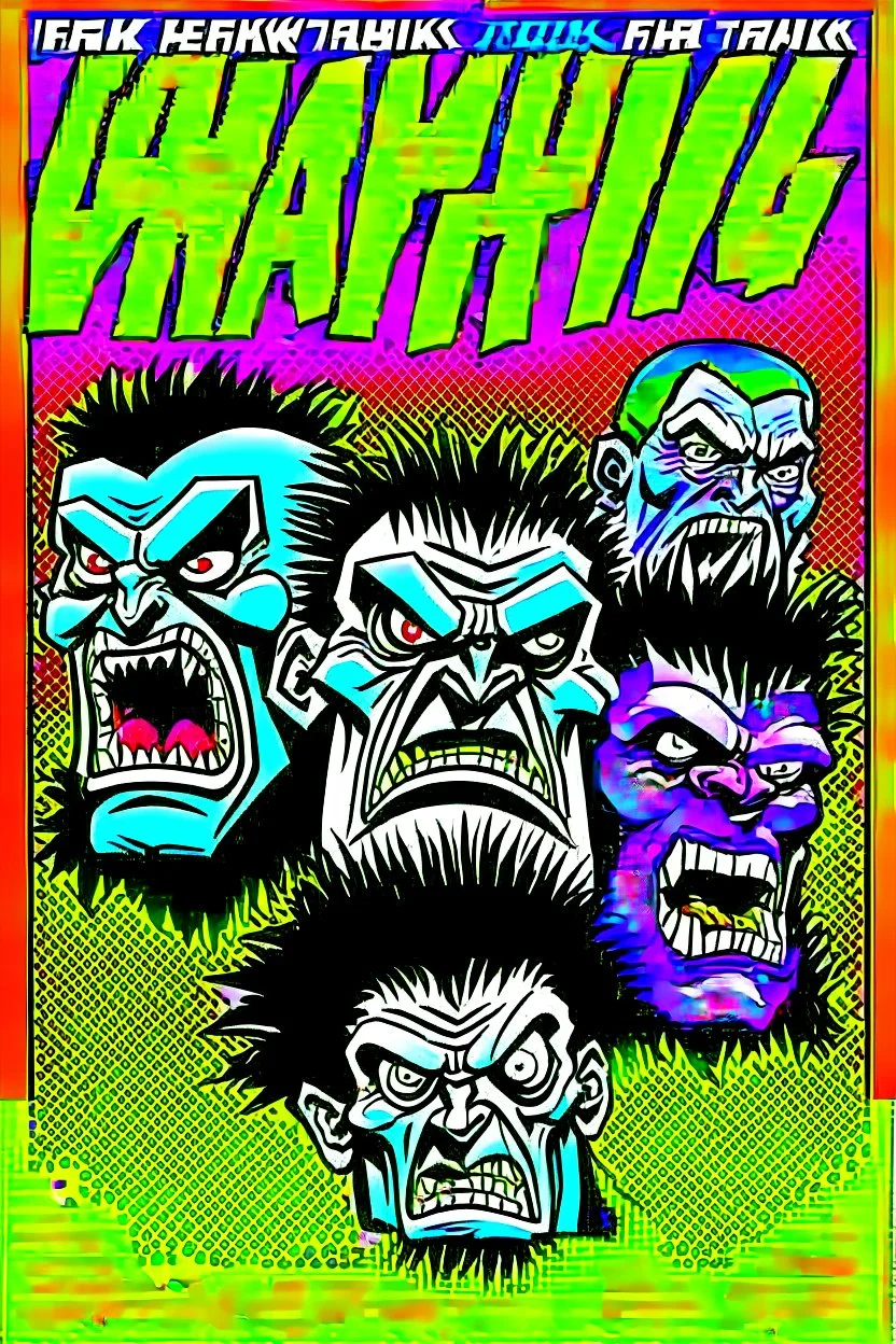 super head fuked title with movie poster title :HEAD FUKED SO MUCH BRO, monster more angry and more 90s style, angry fast, extreme, wild, so so angry, tough sexy red and purple background with 90s style slashes
