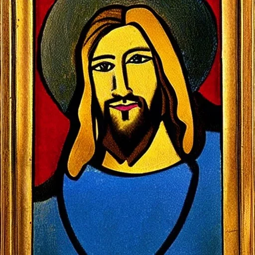 Jesus portrait by picasso