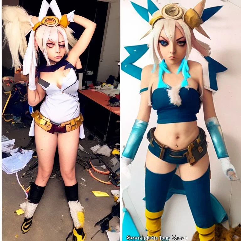 working on cosplay struggle