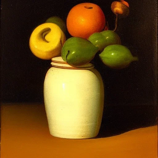 still life jar