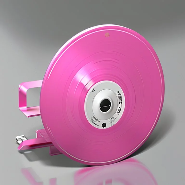 Pink CD-R design