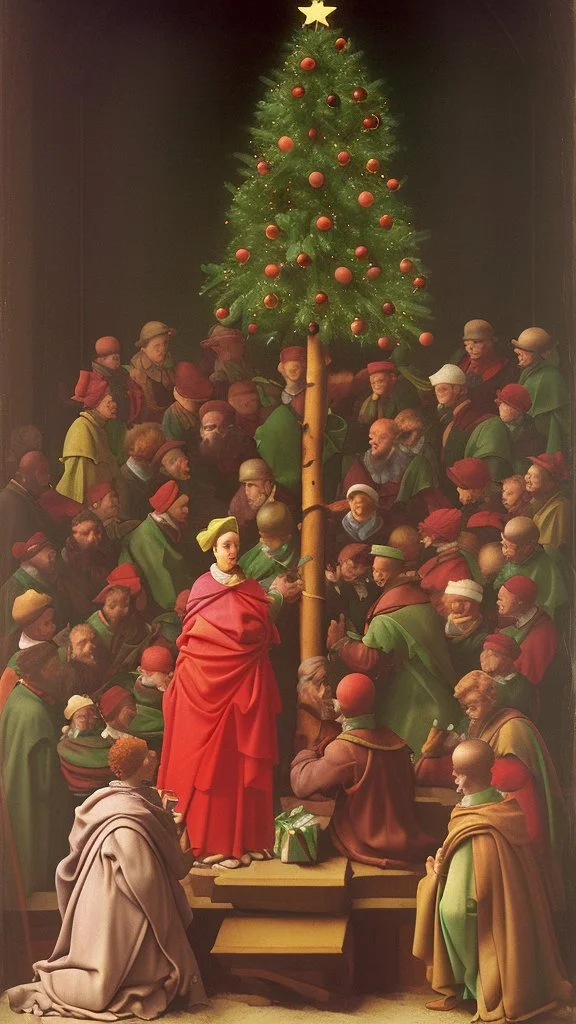 christmas tree by pontormo