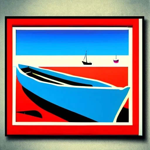 boat pop art